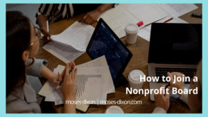 How To Join A Nonprofit Board