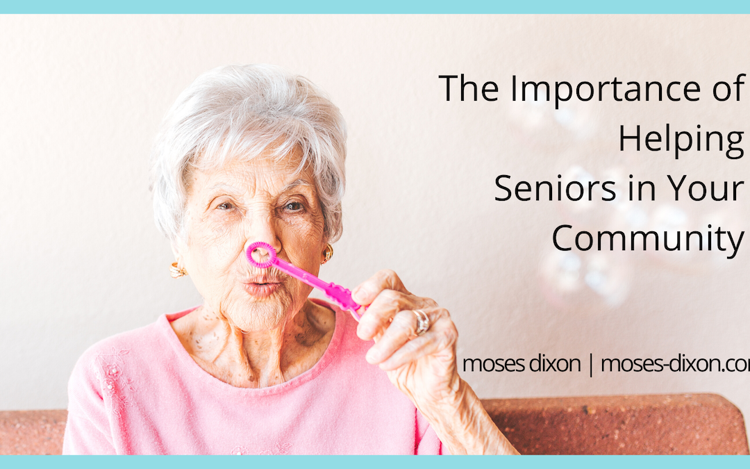 Moses Dixon Helping Seniors In Community